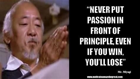 mr miyagi quotes